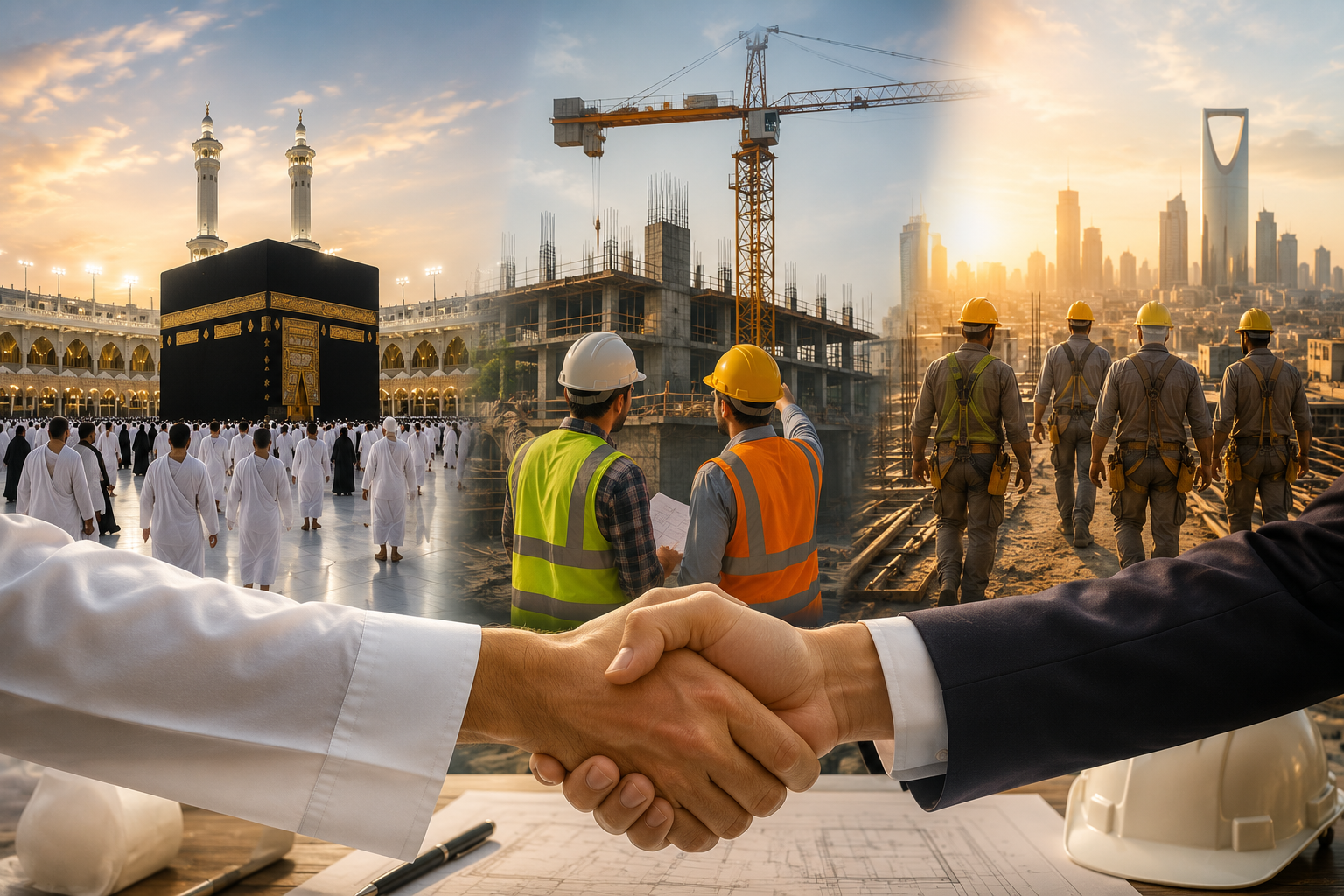 A handshake between business partners